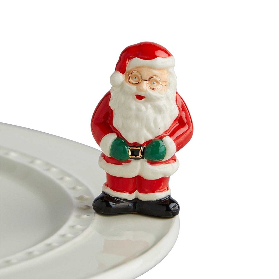 Home Decor Nora Fleming | Father Christmas Santa Claus Mini By Nora Fleming