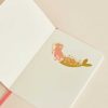 Home Decor Spartina | Peace Love Mermaids Ruled Notebook By Spartina