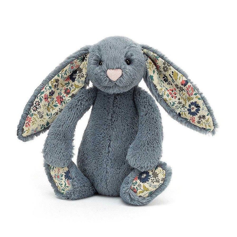 Home Decor Jellycat | Blossom Dusky Blue Bunny By Jellycat - Small