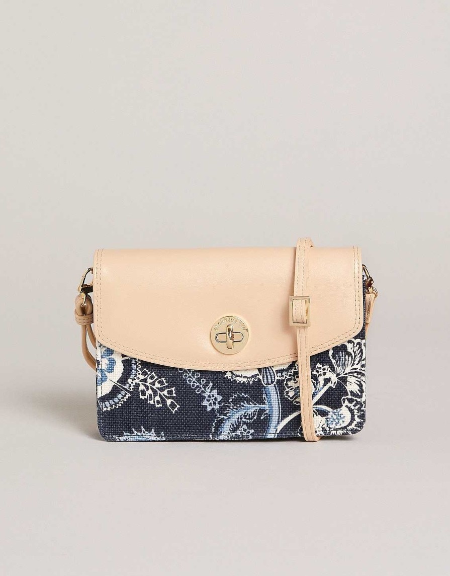 Accessories Spartina Crossbody Bags | Oyster Factory Simone Phone Crossbody Bag By Spartina