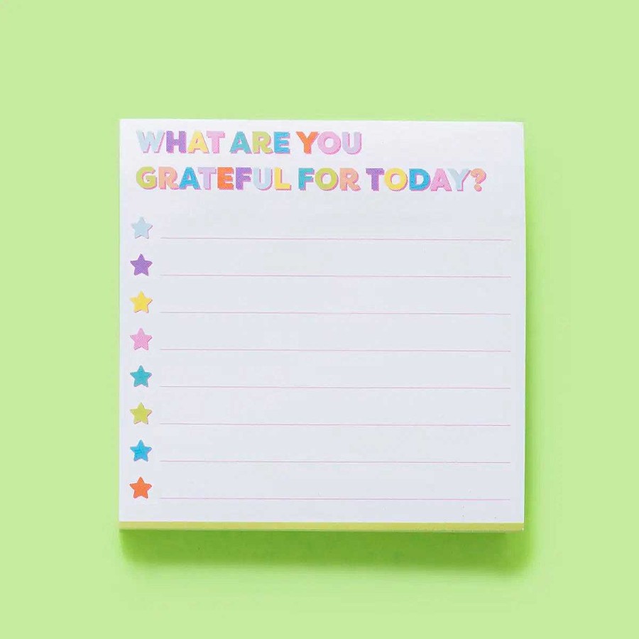 Home Decor Taylor Elliott Designs | Gratitude Sticky Reminder Pad