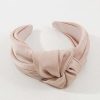 Accessories Medy Jewelry Hair Ties & Clips | Satin Top Knot Headband - Pink