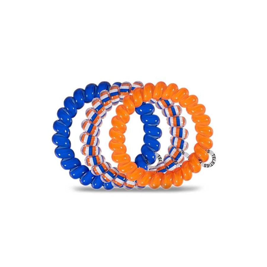 Accessories Teleties Hair Ties & Clips | Teleties Hair Tie - Large Band Pack Of 3 - University Of Florida