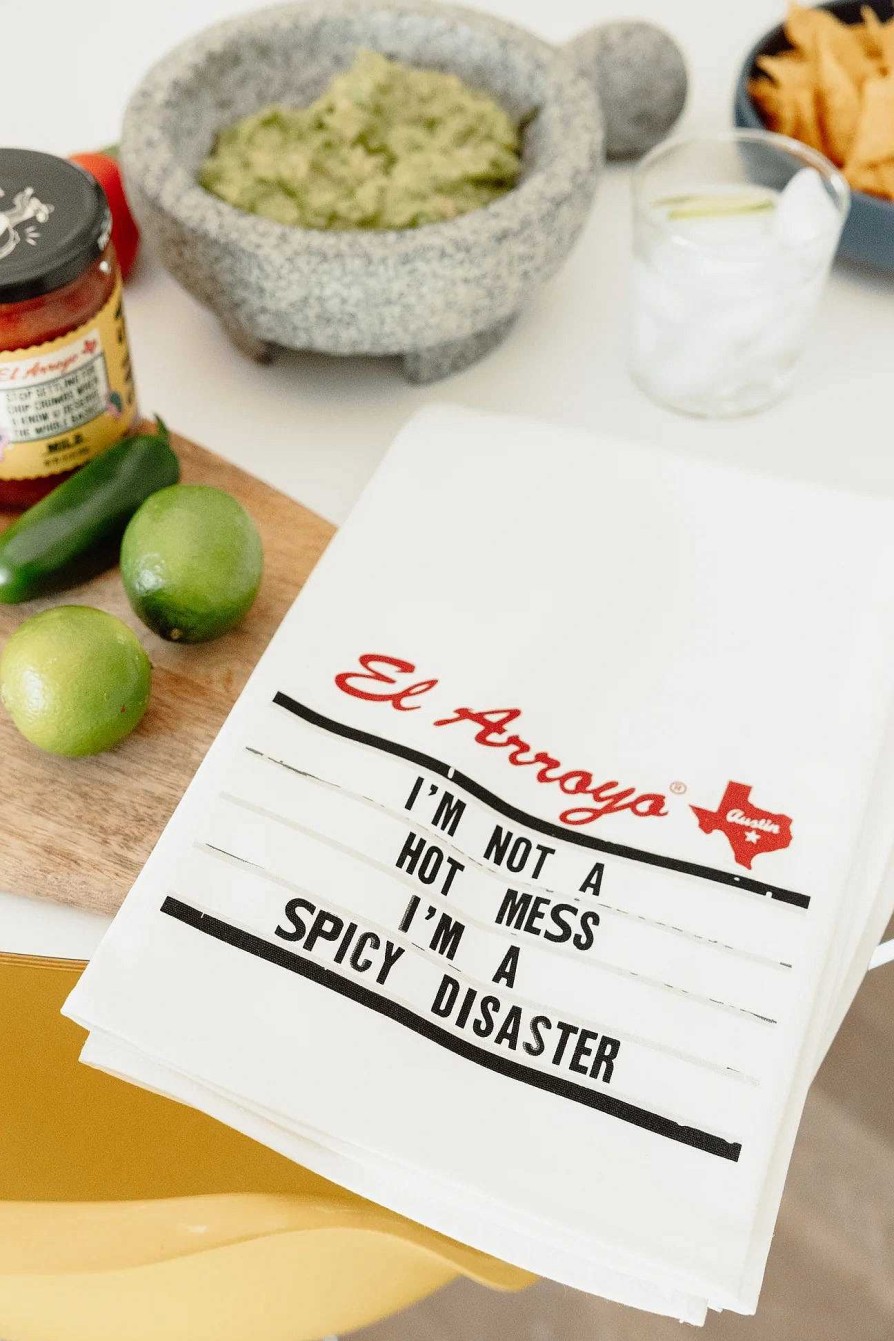 Home Decor El Arroyo | I'M A Spicy Disaster' Tea Towel