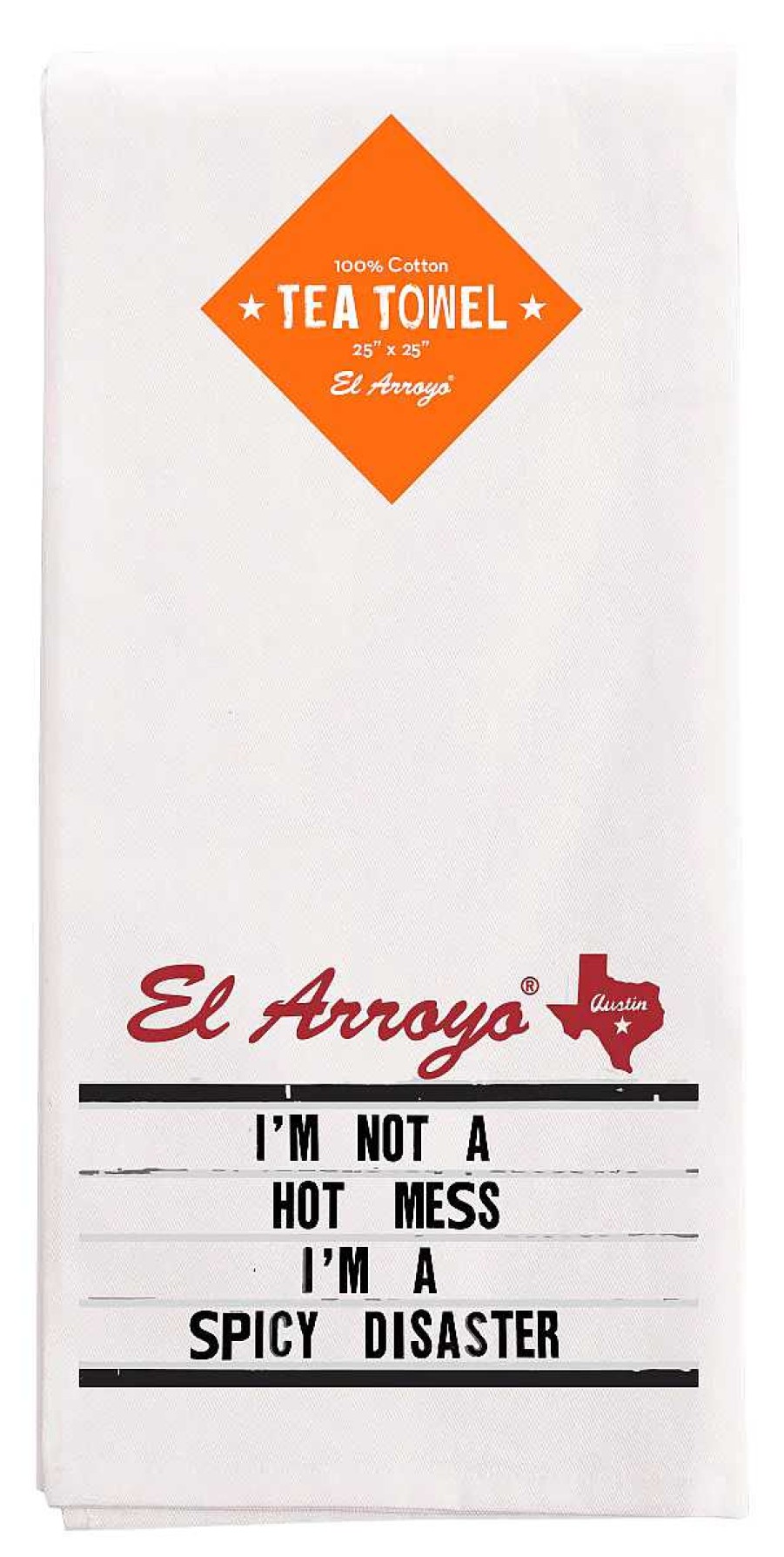 Home Decor El Arroyo | I'M A Spicy Disaster' Tea Towel