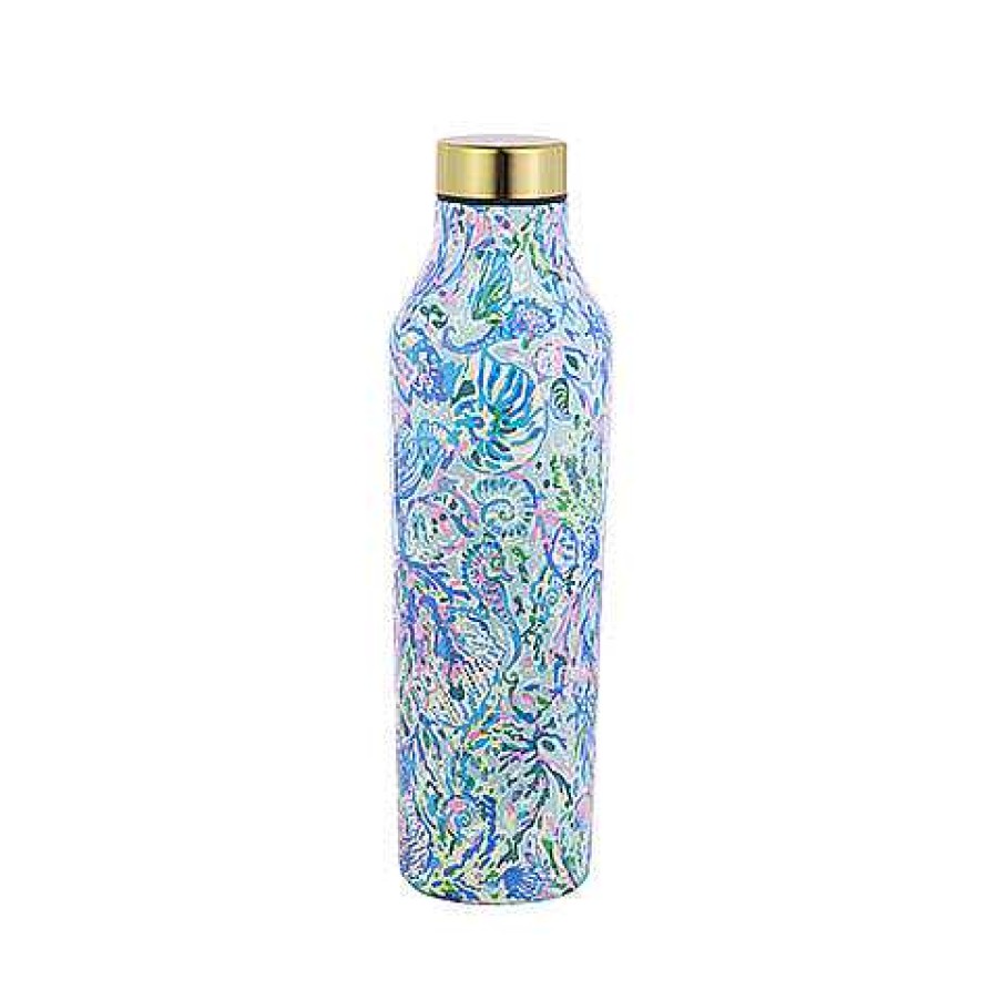 Home Decor Lifeguard Press | Stainless Steel Water Bottle By Lilly Pulitzer - Soleil It On Me