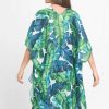 Clothing Prep Obsessed KW Kimonos | Palm Leaf Print Kimono - Green