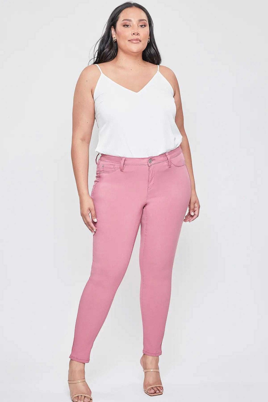 Clothing YMI Denim | Dakotah Hyperstretch Skinny Jeans - Rose