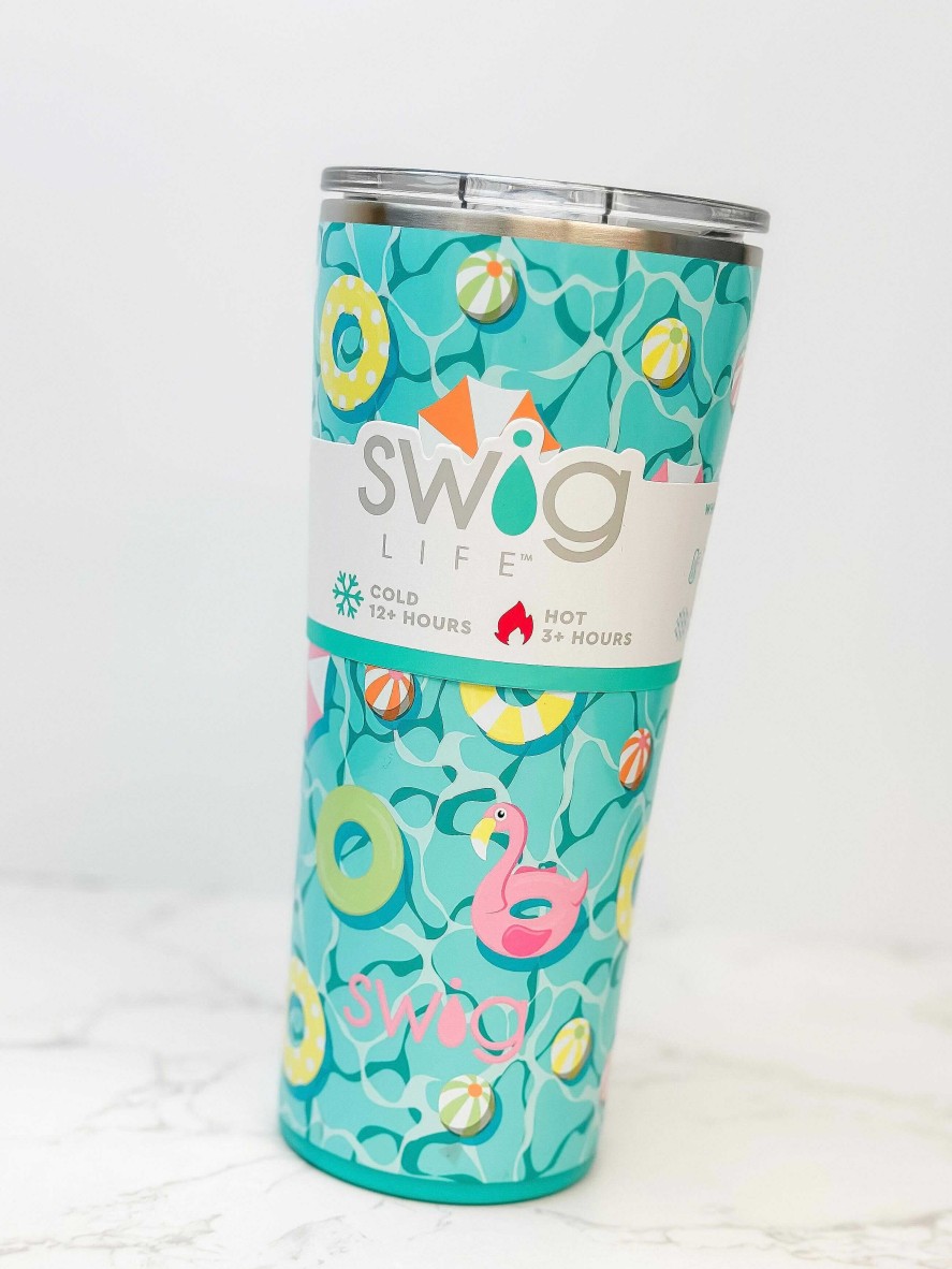 Home Decor Swig | Lazy River 22Oz Tumbler By Swig