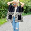 Clothing Prep Obsessed MIX Kimonos | Leopard Pocket Kimono