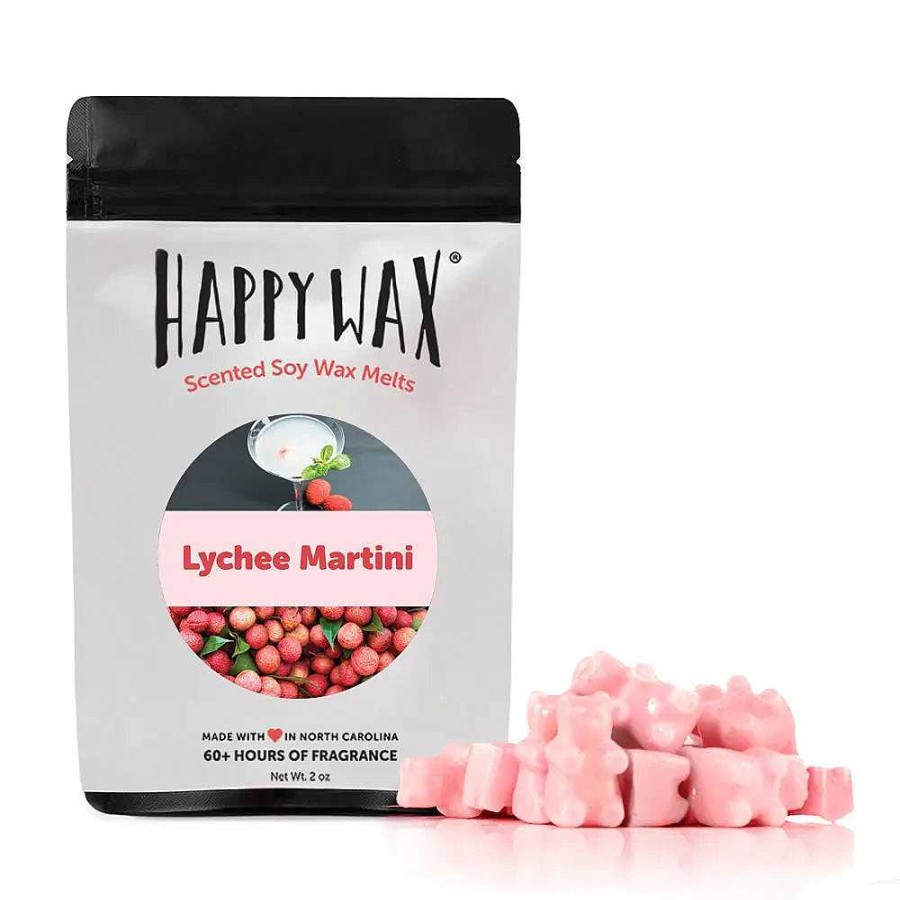 Home Decor Faire Happy Wax | Happy Wax Soy Melts 2 Oz Bag - Lychee Martini