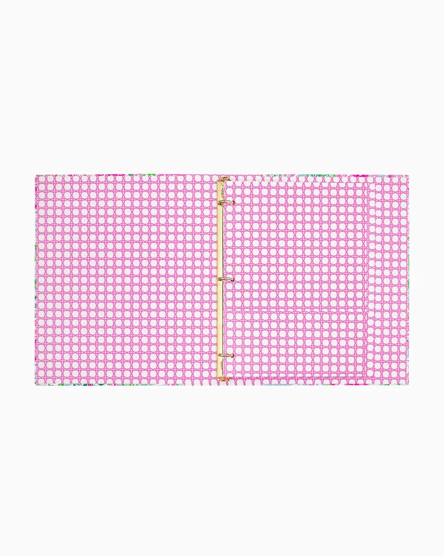 Home Decor Lifeguard Press | 3 Ring Binder By Lilly Pulitzer - Leaf It Wild