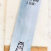 Home Decor Primitives By Kathy | Life Is Better With A Husky' Magnetic Notepad