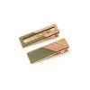 Accessories Ave Shops Hair Ties & Clips | Two Tone Hair Clip Set In Green (Ships In 1-2 Weeks)