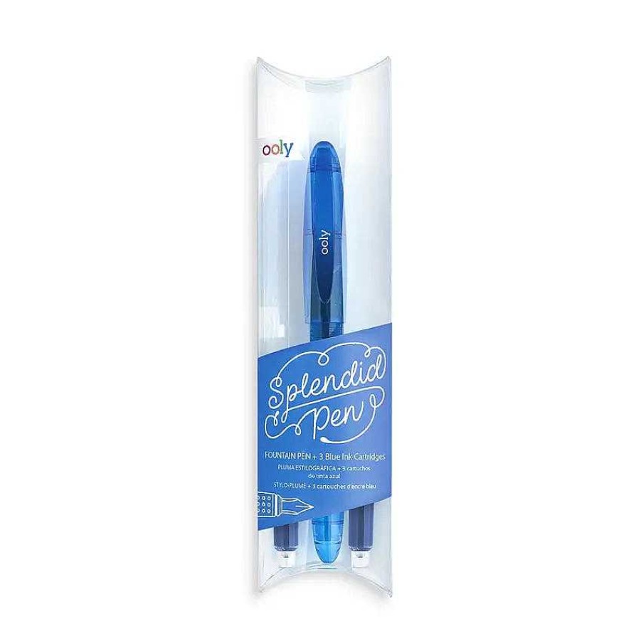 Home Decor Ooly | Splendid Fountain Pen - Blue