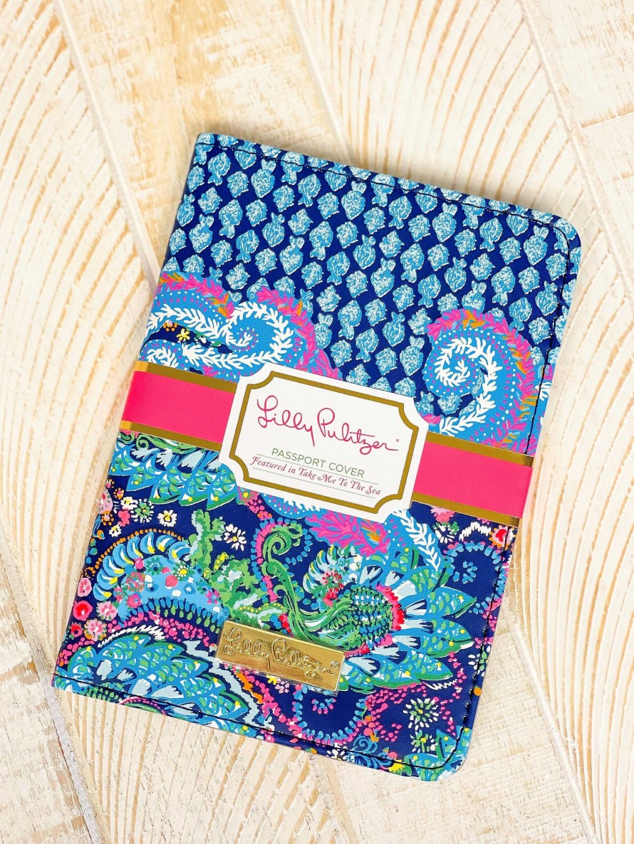 Home Decor Lifeguard Press | Passport Cover By Lilly Pulitzer - Take Me To The Sea