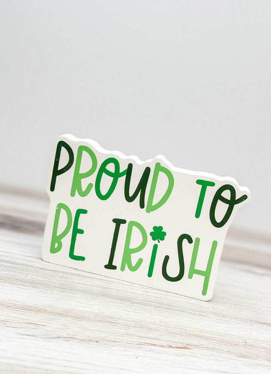 Home Decor Collins | Proud To Be Irish' Cutout