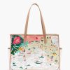 Accessories Spartina Tote Bags | Florida Clear Beach Tote By Spartina