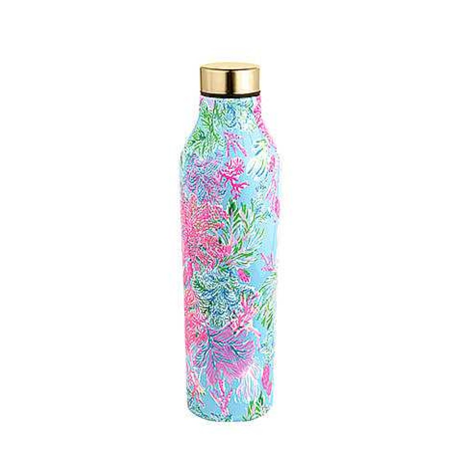 Home Decor Lifeguard Press | Stainless Steel Water Bottle By Lilly Pulitzer - Cay To My Heart