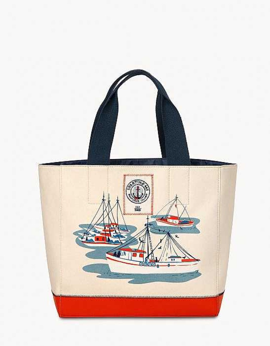 Accessories Spartina Tote Bags | Daise Marina Boat Tote By Spartina