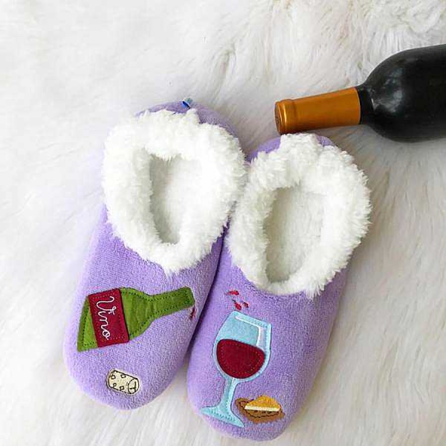 Shoes Snoozies! | Snoozies! Slippers - Wine O'Clock Purple