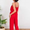 Clothing LHFourth Rompers & Jumpsuits | Doorbuster: Livin' The Dream Jumpsuit In Red