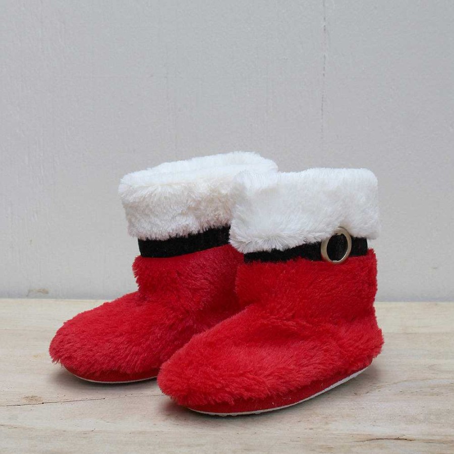 Shoes The Royal Standard | Kid'S Santa Bootie Slippers