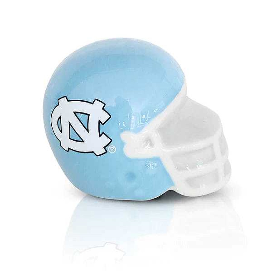 Home Decor Nora Fleming | University Of North Carolina Football Helmet Mini By Nora Fleming