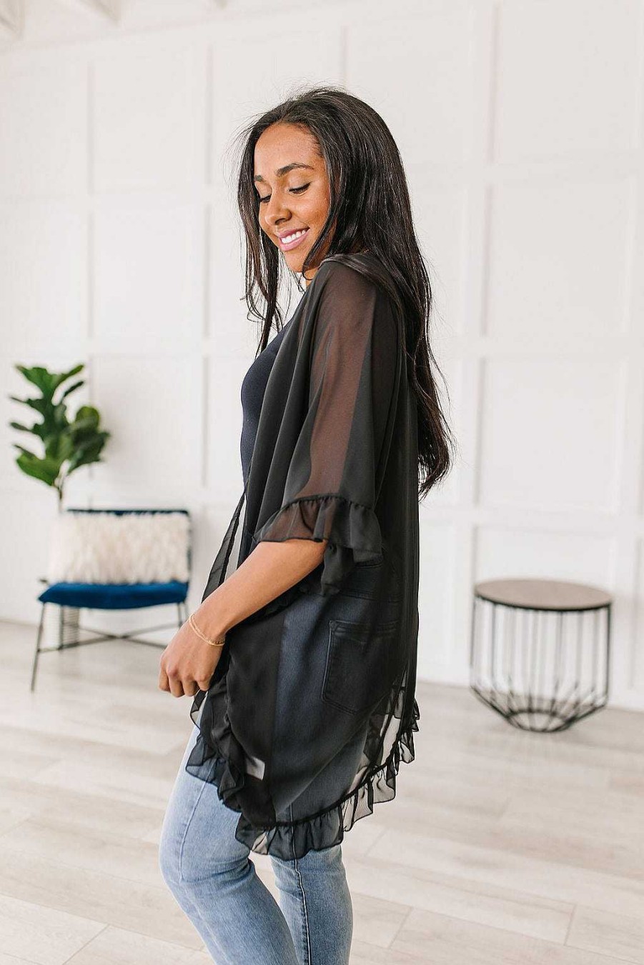 Clothing LDW Sale Kimonos | Leave You Guessing Kimono