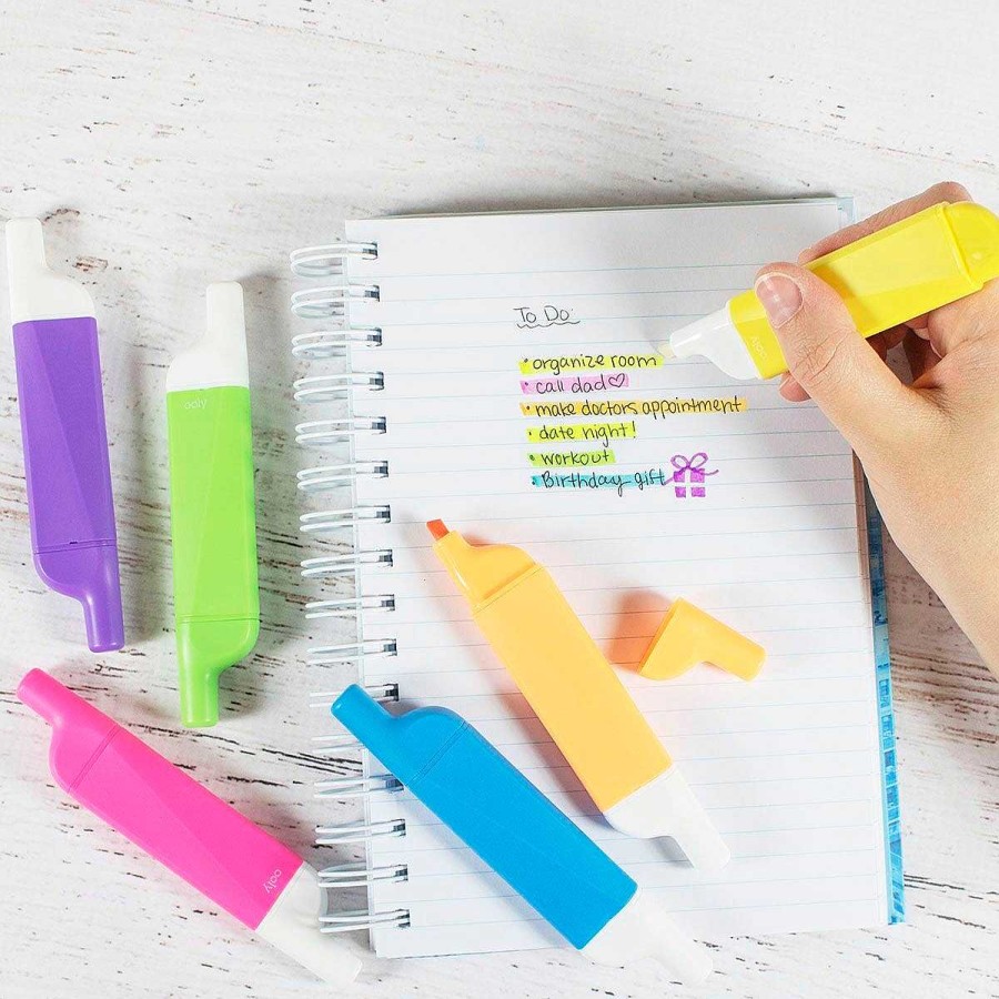 Home Decor Ooly | Do-Overs Erasable Highlighters - Set Of 6