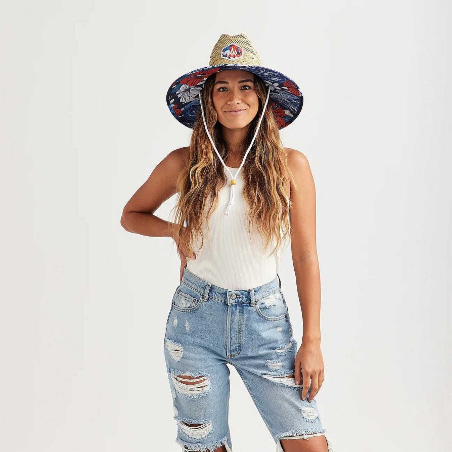 Accessories Hemlock Hat Co Wide Brim Hats | The Midway Straw Hat