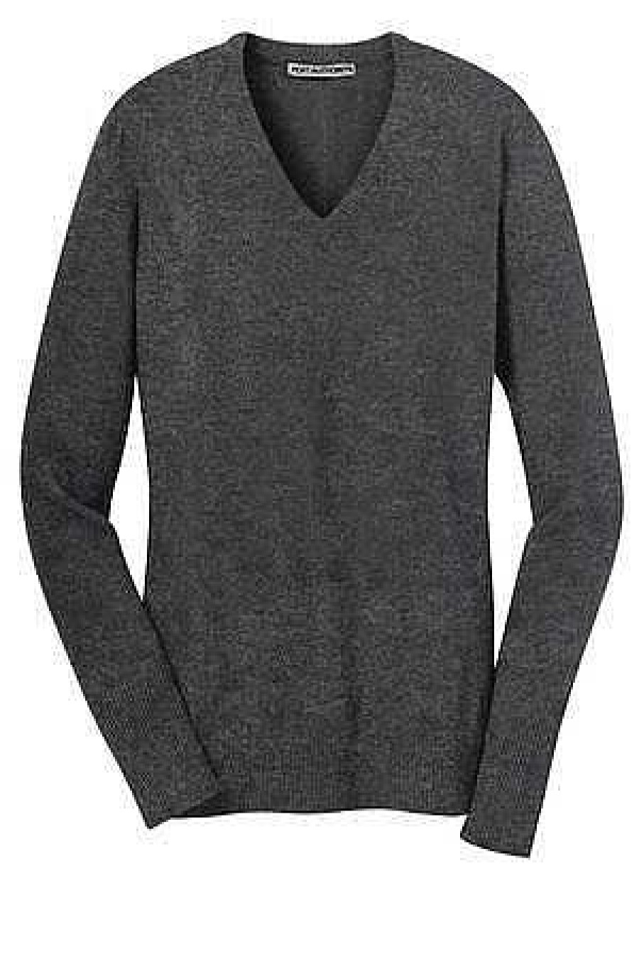 Clothing Sanmar Sweaters | Jules Monogrammed V-Neck Sweater (3-4 Week Production Time)