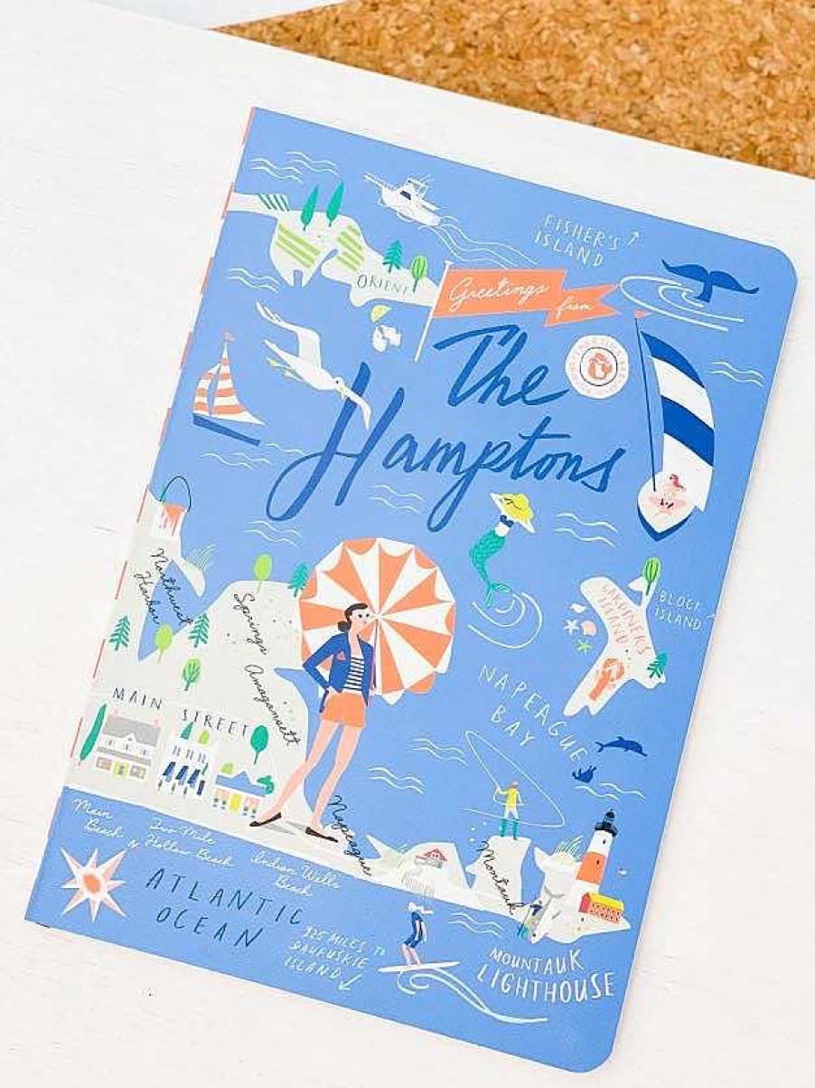 Home Decor Spartina | The Hamptons Ruled Notebook By Spartina