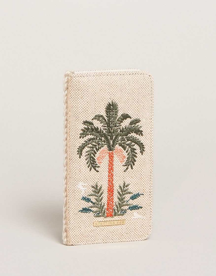 Accessories Spartina Wallets | Palm Tree Alljoy Landing Bifold Wallet By Spartina