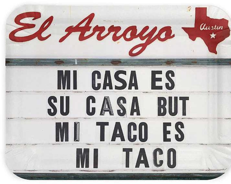 Home Decor El Arroyo | Mi Taco Es Mi Taco' Party Plates