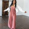 Clothing Ave Shops Rompers & Jumpsuits | Wandering Valley Wide Leg Jumpsuit (Ships In 1-2 Weeks)