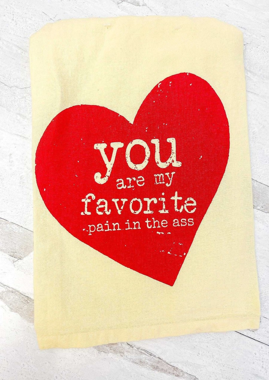 Home Decor Primitives By Kathy | You Are My Favorite' Kitchen Towel