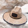 Accessories Simply Southern Wide Brim Hats | Roses Straw Hat By Simply Southern