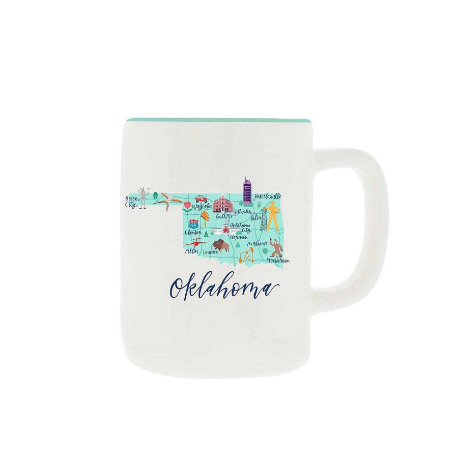 Home Decor Mary Square | Oklahoma Ceramic Mug