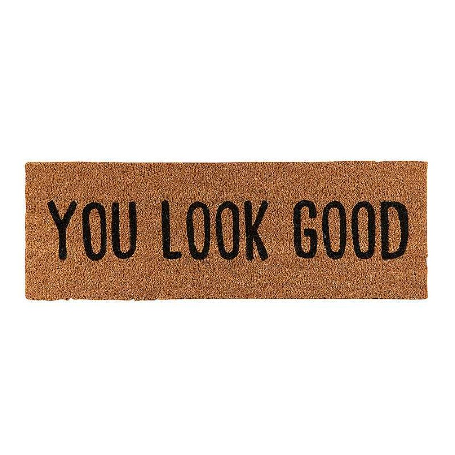 Home Decor Santa Barbara | You Look Good' Coir Doormat