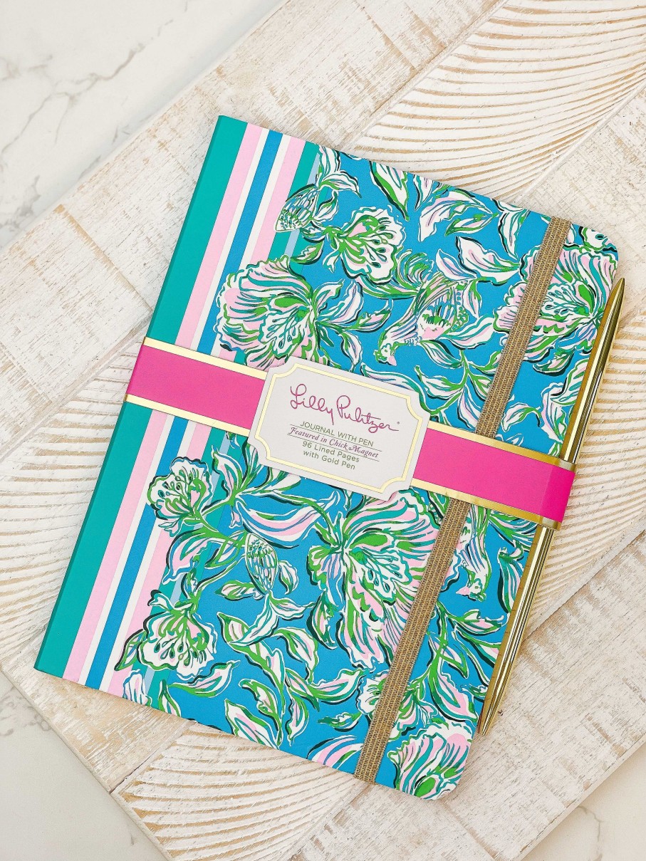 Home Decor Lifeguard Press | Journal With Pen By Lilly Pulitzer - Chick Magnet