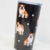 Home Decor E&S Pets | Bulldog Stainless Steel Tumbler